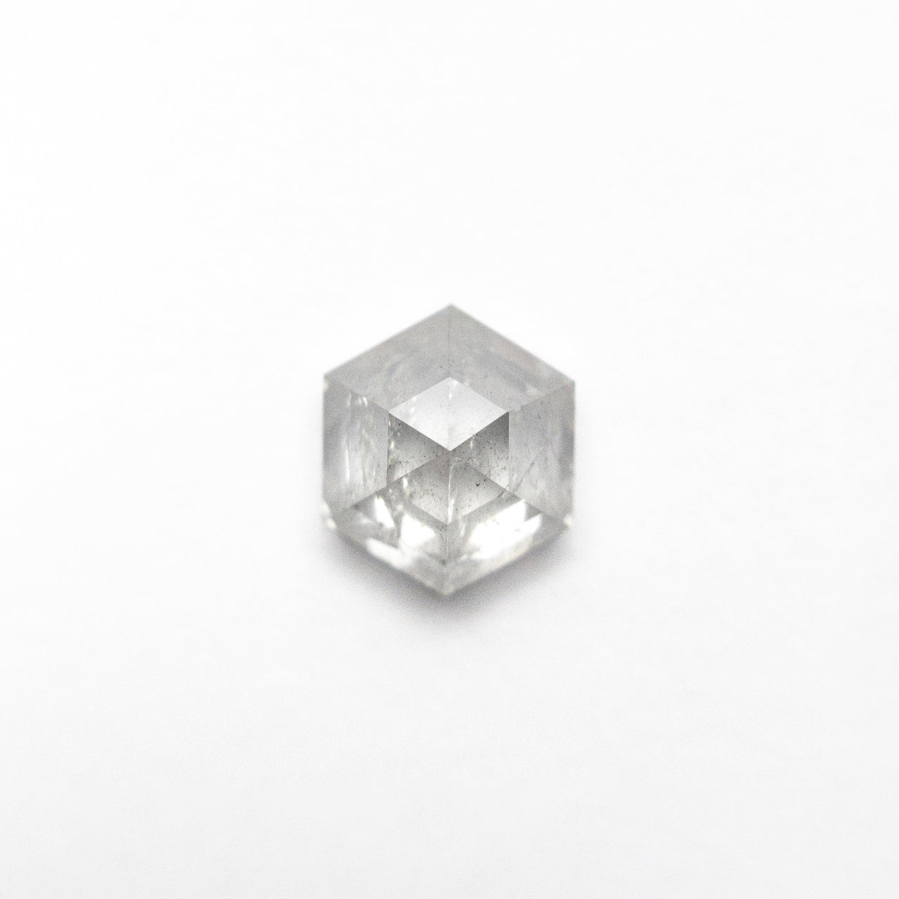 1.08ct 6.46x5.60x3.76mm Hexagon Rosecut 25457-32
