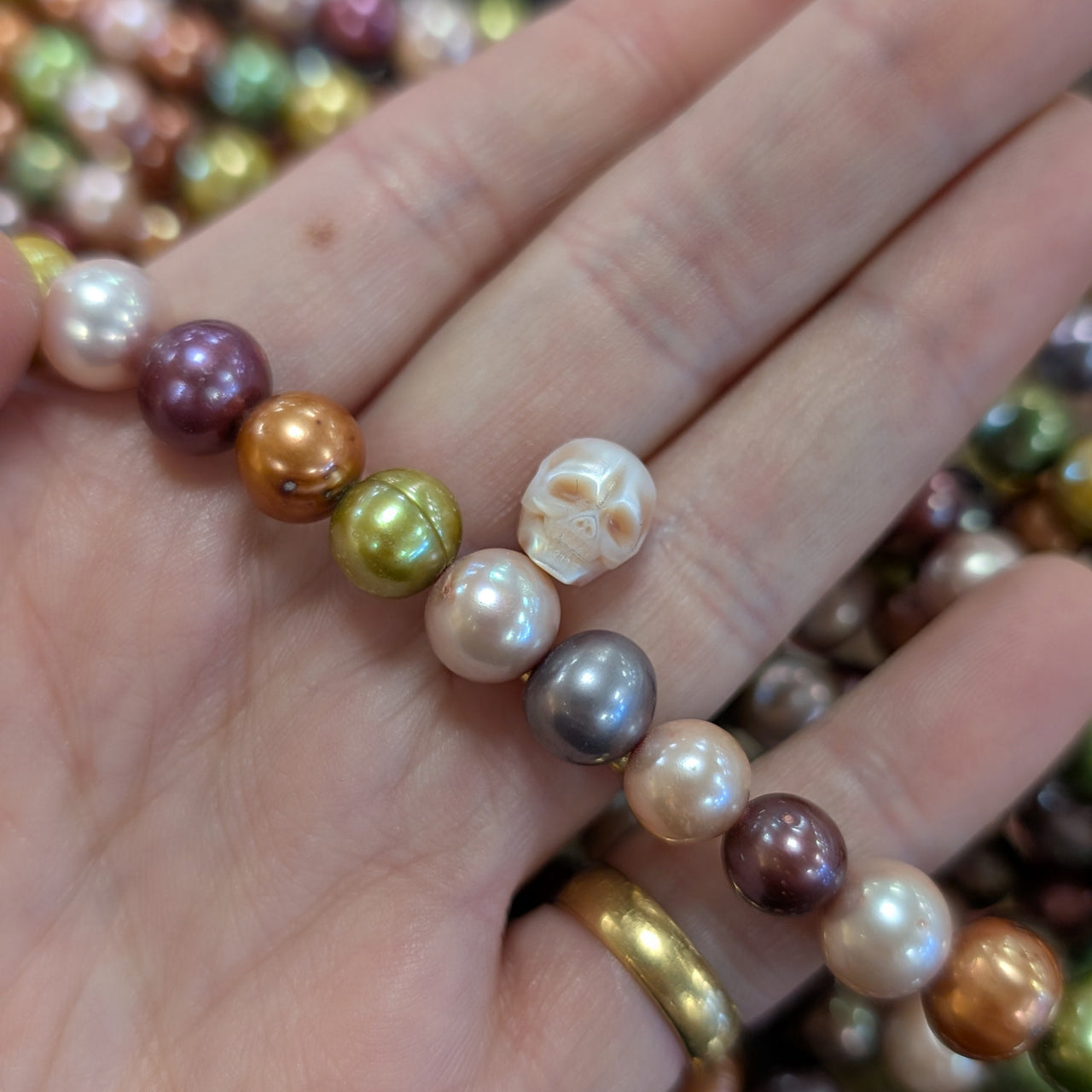 Semi-Custom Concept - Knotted Pearls w/Skull