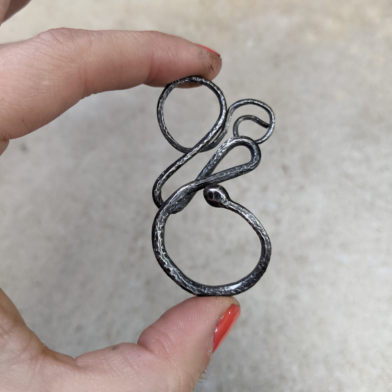 No. 8 Serpent Pendant/Clasp